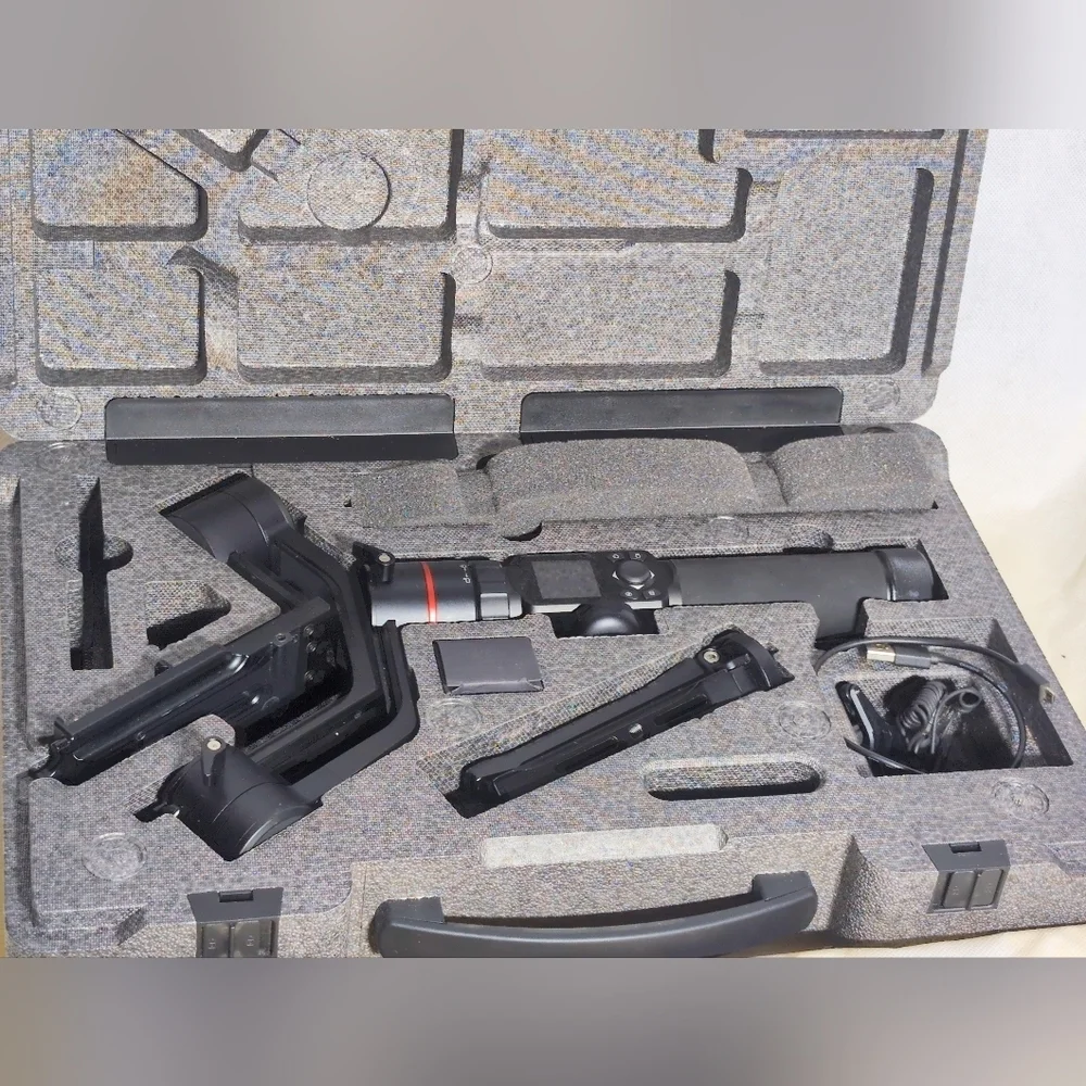 FJ Feiyutech AK2000 3 Axis Gimbal Stabilizer w Case Touch Screen Mini Steady Cam